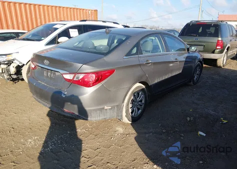 2013 Hyundai Sonata Gls from USA, damaged, VIN 5NPEB4AC6DH558444